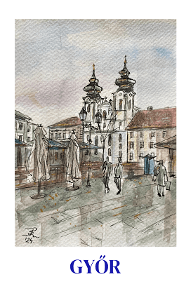 Hűtőmágnes Széchenyi tér