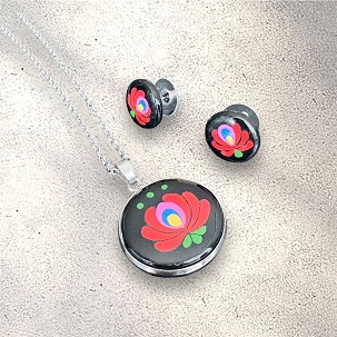 Magyar stílusú ékszerszett